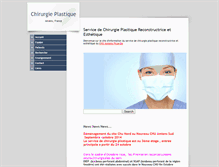 Tablet Screenshot of chirurgie-amiens.com